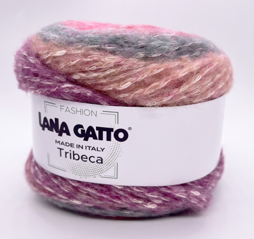 Купить пряжу LANA GATTO TRIBECA цвет 30136 производства фабрики LANA GATTO
