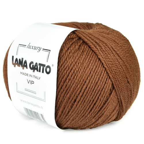 Купить пряжу LANA GATTO VIP цвет 14563 производства фабрики LANA GATTO