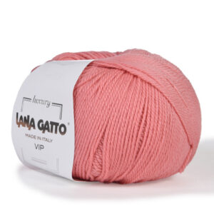 Купить пряжу LANA GATTO VIP цвет 9363 производства фабрики LANA GATTO