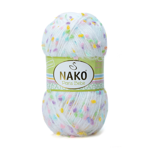 Купить пряжу NAKO PARIS BEBE цвет 21327 производства фабрики NAKO