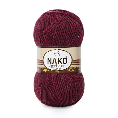 Купить пряжу NAKO SUPER INCI HIT TWEED цвет 999 производства фабрики NAKO