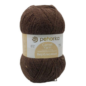 Купить пряжу ПЕХОРСКИЙ ТЕКСТИЛЬ Верблюжья цвет 251-Коричневый производства фабрики ПЕХОРСКИЙ ТЕКСТИЛЬ