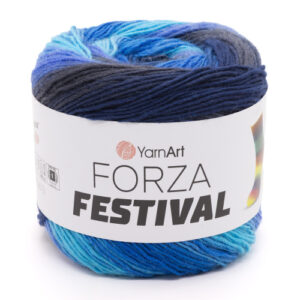 Купить пряжу YARNART FORZA FESTIVAL цвет 2902 производства фабрики YARNART