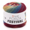 Купить пряжу YARNART FORZA FESTIVAL цвет 2904 производства фабрики YARNART