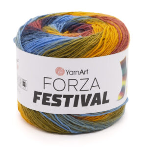 Купить пряжу YARNART FORZA FESTIVAL цвет 2905 производства фабрики YARNART
