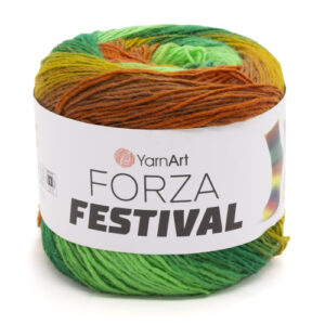 Купить пряжу YARNART FORZA FESTIVAL цвет 2907 производства фабрики YARNART