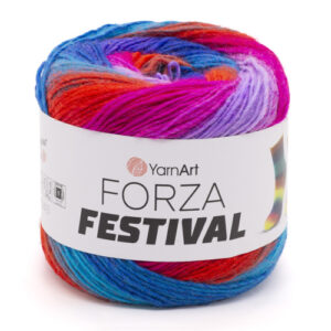 Купить пряжу YARNART FORZA FESTIVAL цвет 2913 производства фабрики YARNART