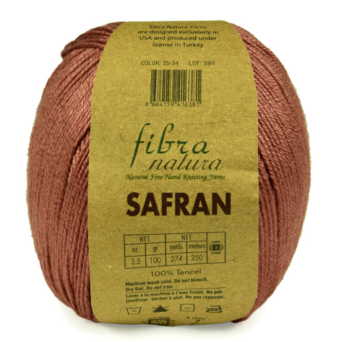 Купить пряжу FIBRA NATURA SAFRAN цвет 25-34 производства фабрики FIBRA NATURA