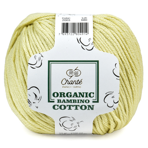 Купить пряжу Сhanté ORGANIC BAMBINO COTTON цвет 2003 производства фабрики Сhanté