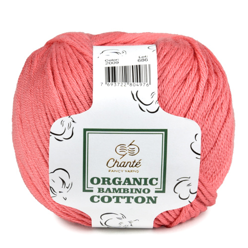 Купить пряжу Сhanté ORGANIC BAMBINO COTTON цвет 2009 производства фабрики Сhanté