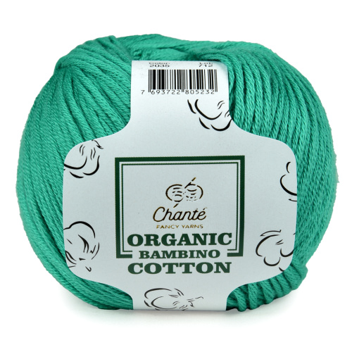 Купить пряжу Сhanté ORGANIC BAMBINO COTTON цвет 2035 производства фабрики Сhanté