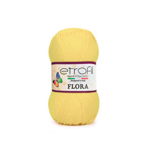 Купить пряжу ETROFIL Flora цвет 72001 производства фабрики ETROFIL