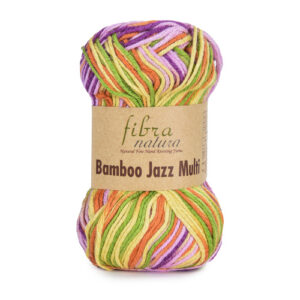 Купить пряжу FIBRA NATURA BAMBOO JAZZ MULTİ цвет 307 производства фабрики FIBRA NATURA