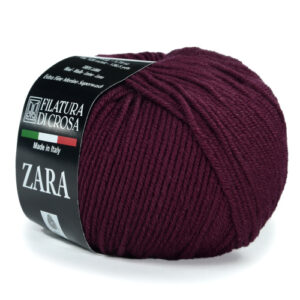 Купить пряжу FILATURA DI CROSA ZARA цвет 1461 производства фабрики FILATURA DI CROSA