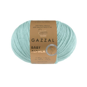 Купить пряжу GAZZAL Baby Alpaca цвет 46022 производства фабрики GAZZAL