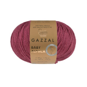 Купить пряжу GAZZAL Baby Alpaca цвет 46027 производства фабрики GAZZAL