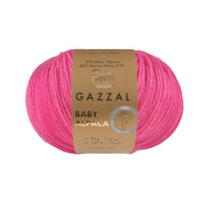 Купить пряжу GAZZAL Baby Alpaca цвет 46028 производства фабрики GAZZAL