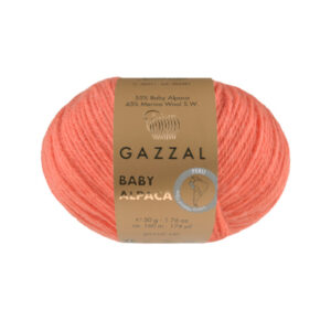 Купить пряжу GAZZAL Baby Alpaca цвет 46030 производства фабрики GAZZAL