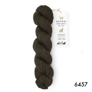 Купить пряжу GAZZAL Baby Alpaca Pure Colors цвет 6457 производства фабрики GAZZAL
