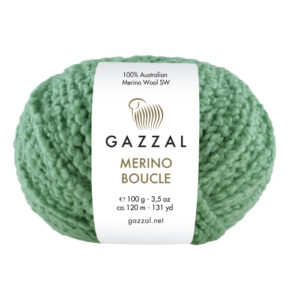 Купить пряжу GAZZAL Merino Boucle цвет 3769 производства фабрики GAZZAL