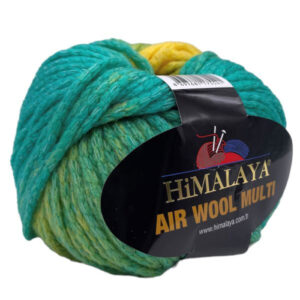 Купить пряжу HiMALAYA AIR WOOL MULTI цвет 76130 производства фабрики HiMALAYA