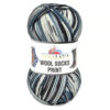 Купить пряжу HiMALAYA WOOL SOCKS PRINT цвет S49-07 производства фабрики HiMALAYA