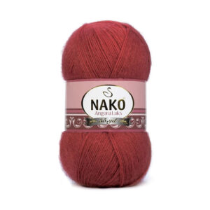 Купить пряжу NAKO ANGORA LUKS цвет 6679 производства фабрики NAKO