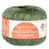 Купить пряжу ПЕХОРСКИЙ ТЕКСТИЛЬ Ажурная цвет 38-Полынь производства фабрики ПЕХОРСКИЙ ТЕКСТИЛЬ