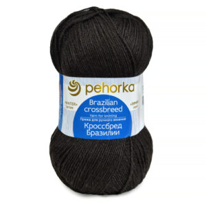 Купить пряжу ПЕХОРСКИЙ ТЕКСТИЛЬ Кроссбред Бразилии цвет 35-Моренго производства фабрики ПЕХОРСКИЙ ТЕКСТИЛЬ