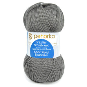 Купить пряжу ПЕХОРСКИЙ ТЕКСТИЛЬ Кроссбред Бразилии цвет 393-Св.моренго производства фабрики ПЕХОРСКИЙ ТЕКСТИЛЬ