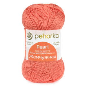 Купить пряжу ПЕХОРСКИЙ ТЕКСТИЛЬ Жемчужная цвет 30-Св.теракот производства фабрики ПЕХОРСКИЙ ТЕКСТИЛЬ