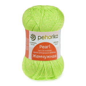 Купить пряжу ПЕХОРСКИЙ ТЕКСТИЛЬ Жемчужная цвет 483-Незрелый ли производства фабрики ПЕХОРСКИЙ ТЕКСТИЛЬ