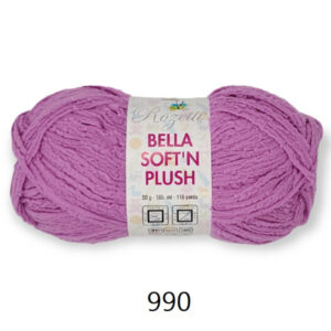 Купить пряжу ROZETTI BELLA SOFT N PLUSH цвет 990 производства фабрики ROZETTI