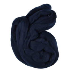 Купить пряжу ТРОИЦКАЯ Гребенная лента цвет 04-Т. Синий производства фабрики ТРОИЦКАЯ