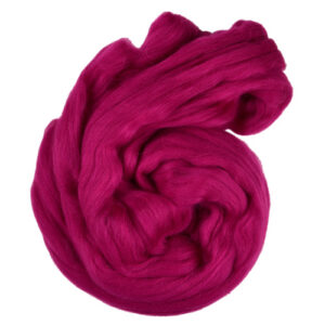 Купить пряжу ТРОИЦКАЯ Гребенная лента цвет 40-Цикламен производства фабрики ТРОИЦКАЯ