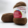 Купить пряжу ТРОИЦКАЯ Пушинка цвет 416-Св.коричневый производства фабрики ТРОИЦКАЯ