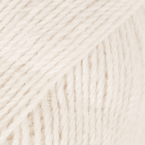 Купить пряжу DROPS DESIGN ALPACA UNI COLOUR цвет 100 производства фабрики DROPS DESIGN