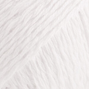 Купить пряжу DROPS DESIGN BELLE UNI COLOUR цвет 01 производства фабрики DROPS DESIGN