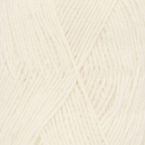 Купить пряжу DROPS DESIGN FABEL UNI COLOUR цвет 100 производства фабрики DROPS DESIGN