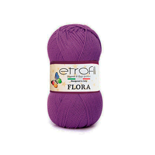 Купить пряжу ETROFIL Flora цвет 70660 производства фабрики ETROFIL