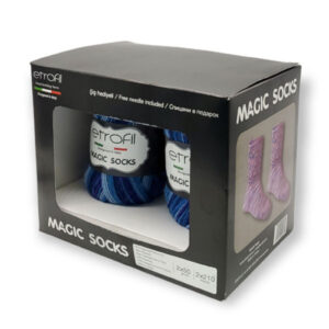 Купить пряжу ETROFIL Magic Socks цвет Пурпурно-Синий производства фабрики ETROFIL