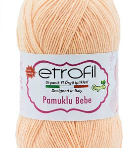 Купить пряжу ETROFIL Pamuklu Bebe цвет 70113 производства фабрики ETROFIL