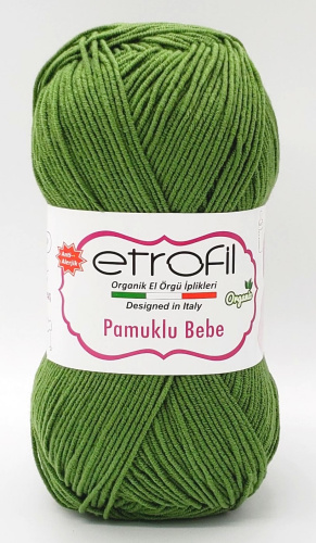 Купить пряжу ETROFIL Pamuklu Bebe цвет 70414 производства фабрики ETROFIL