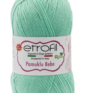Купить пряжу ETROFIL Pamuklu Bebe цвет 70461 производства фабрики ETROFIL