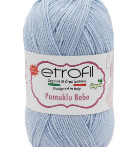 Купить пряжу ETROFIL Pamuklu Bebe цвет 70549 производства фабрики ETROFIL