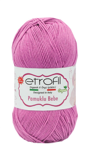 Купить пряжу ETROFIL Pamuklu Bebe цвет 70679 производства фабрики ETROFIL