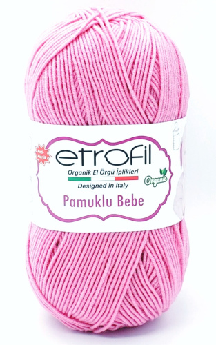 Купить пряжу ETROFIL Pamuklu Bebe цвет 73108 производства фабрики ETROFIL