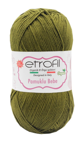 Купить пряжу ETROFIL Pamuklu Bebe цвет 74030 производства фабрики ETROFIL