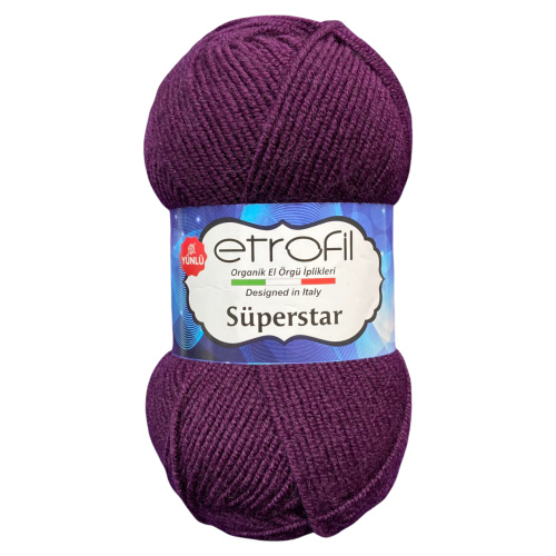 Купить пряжу ETROFIL SUPERSTAR цвет 70609 производства фабрики ETROFIL