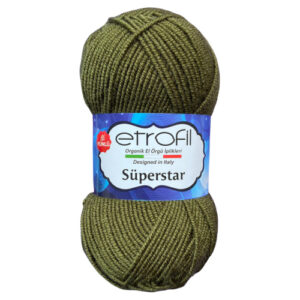 Купить пряжу ETROFIL SUPERSTAR цвет 74065 производства фабрики ETROFIL